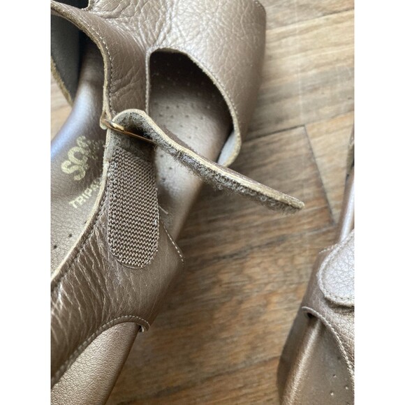 SAS Suntimer Metallic Sandal 10 WIDE Women’s Copper Comfort Casual Made in USA - Picture 12 of 14